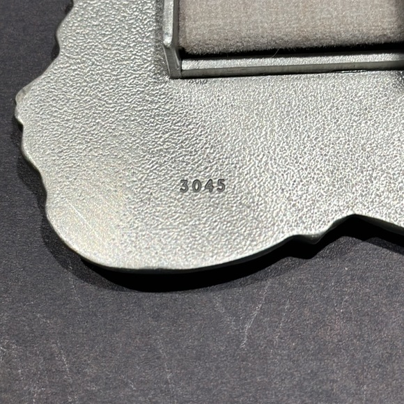 Vtg ROYAL SELANGOR 🌼 Signed 1995 Pewter Frame Musical Plays Hush a bye Baby! - Picture 12 of 13